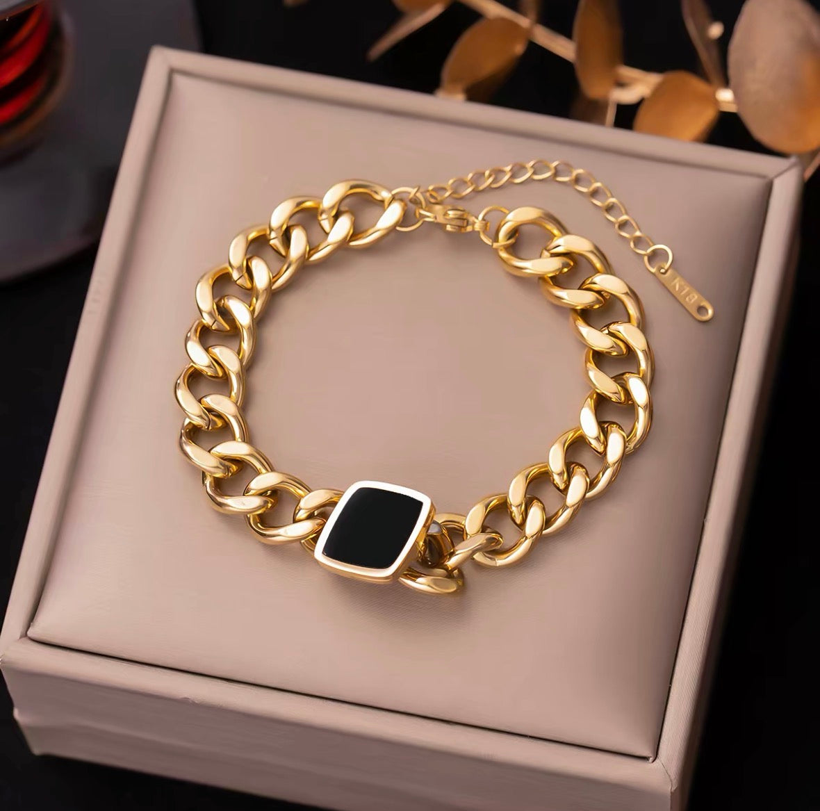 Noir Royale — Cuban Link Bracelet