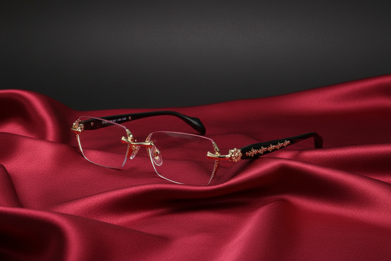 Aurum Cross — Rimless Luxe Frames