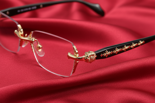 Aurum Cross — Rimless Luxe Frames