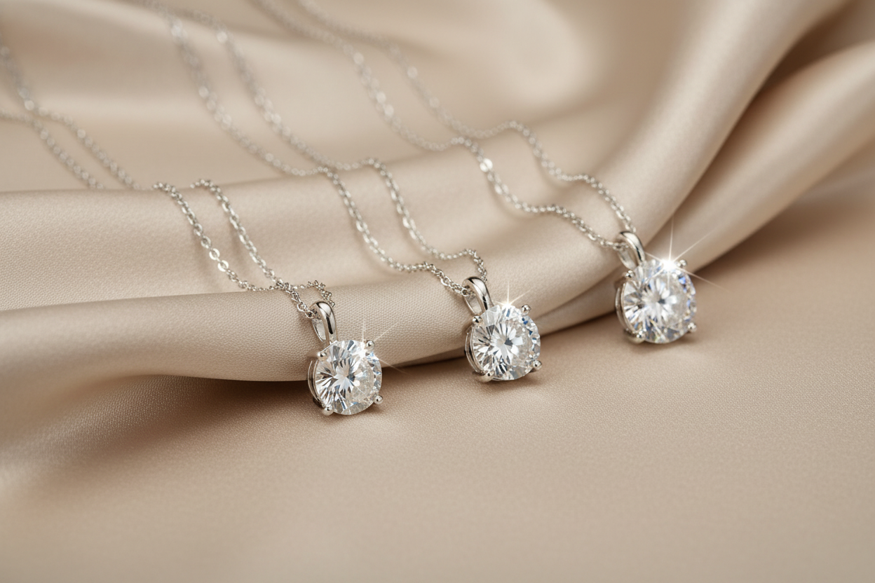 Diamond Elegance Pendant Necklace