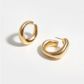 Golden droplet Earrings